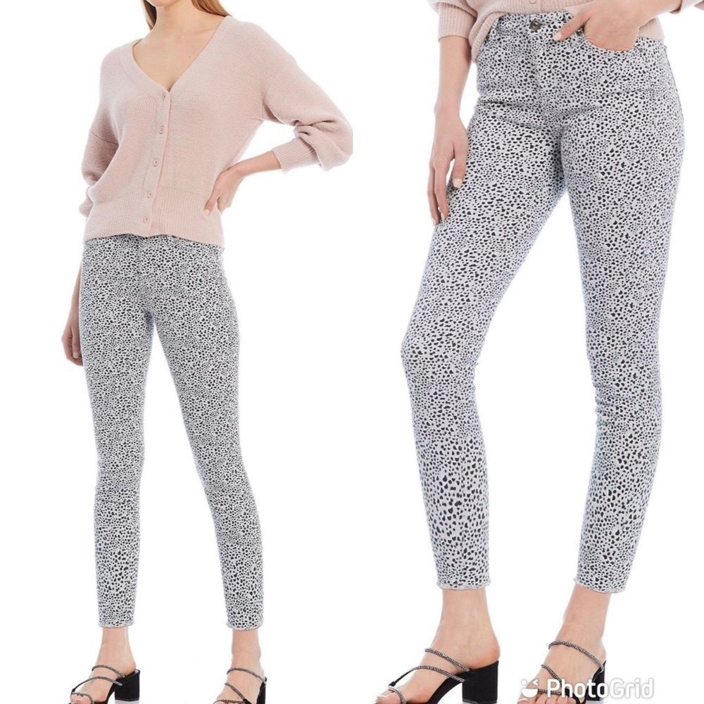 Ella Moss The Retro High-Rise Skinny Jean Pebble Gray Size 27